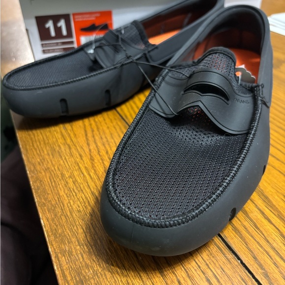 Swims Classic Black Loafers - Picture 5 of 7